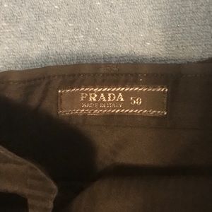 Prada black dress pants